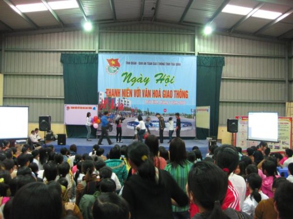 Ngày hội Thanh niên với Văn hóa giao thông tỉnh Thái Bình