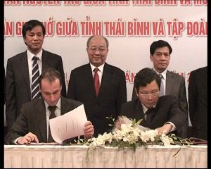 UBND tỉnh Thái Bình ký kết hợp đồng xây dựng Thành phố Y tế