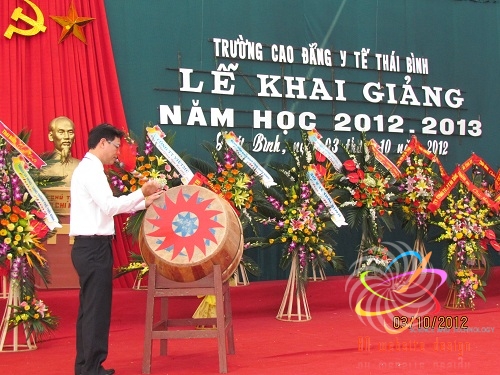 Trường Cao đẳng Y tế Thái Bình khai giảng năm học mới 2012 – 2013