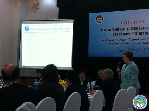 Bộ Y tế tổ chức Hội thảo "Đào tạo Kiểm soát nhiễm khuẩn cho hệ thống Y tế Việt Nam"