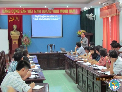 Lớp tập huấn Nghiên cứu khoa học cho giảng viên trường Cao đẳng Y tế Thái Bình