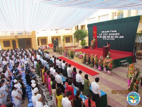 Trường Cao đẳng Y tế Thái Bình tổ chức Lễ tốt nghiệp và Khai giảng năm học mới 2014-2015