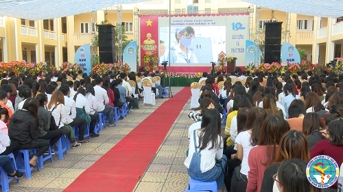 Trường Cao đẳng Y tế Thái Bình kỷ niệm 10 năm thành lập và 57 năm ngày truyền thống