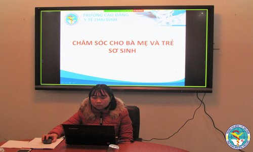 Trường Cao đẳng Y tế Thái Bình tổ chức dạy học trực tuyến cho sinh viên nghỉ học phòng dịch Virus Corona