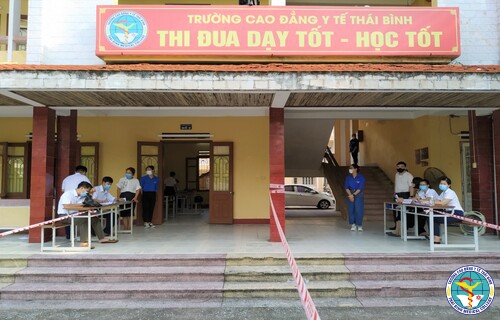 Trường Cao đẳng Y tế Thái Bình chào đón tân sinh viên Cao đẳng chính quy nhập trường