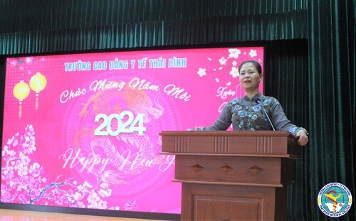 Trường Cao đẳng Y tế Thái Bình gặp mặt đầu xuân Giáp Thìn 2024