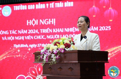 Hội nghị tổng kết công tác năm 2024, triển khai nhiệm vụ năm 2025 và Hội nghị viên chức, người lao động