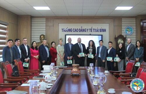 Việt Nam - Cộng hòa Séc: Mở ra cánh cửa hợp tác nhân lực y tế tại Trường Cao đẳng Y tế Thái Bình