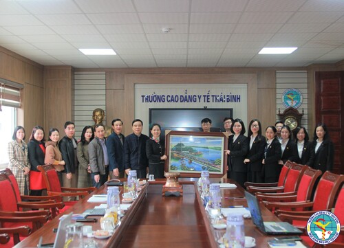 Trường Cao đẳng Y tế Thái Bình: Điểm sáng trong hợp tác và chia sẻ kinh nghiệm đào tạo nhân lực Y tế