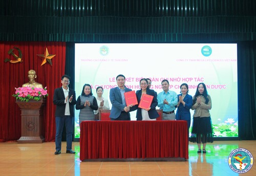 Trường CĐYT ký kết hợp tác chiến lược cùng Mega Lifesciences Việt Nam: Mở rộng cánh cửa nghề nghiệp cho sinh viên Dược