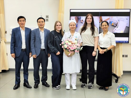 Trường CĐ Y tế Thái Bình có thí sinh Việt Nam đầu tiên tham gia kỳ thi Kỹ năng nghề Thế giới nghề Chăm sóc sức khỏe và Công tác xã hội