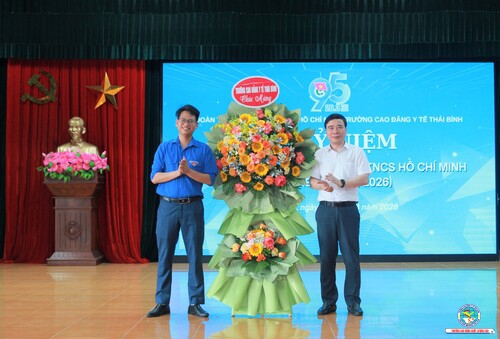 Lễ Kỷ niệm 95 năm thành lập Đoàn (26/3/1931 - 26/3/2026) tại Trường Cao đẳng Y tế Thái Bình