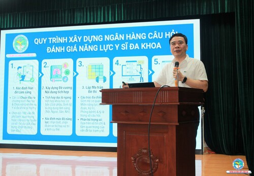 Trường Cao đẳng Y tế Thái Bình đổi mới sinh hoạt chuyên môn, chú trọng năng lực tiếng Anh và đánh giá kỹ năng nghề