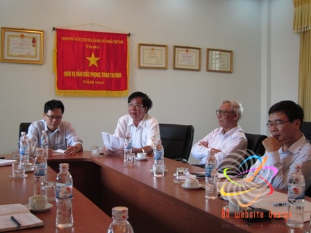 Hội nghị lấy ý kiến góp ý đối với Đảng bộ nhà trường và các đồng chí Đảng uỷ viên