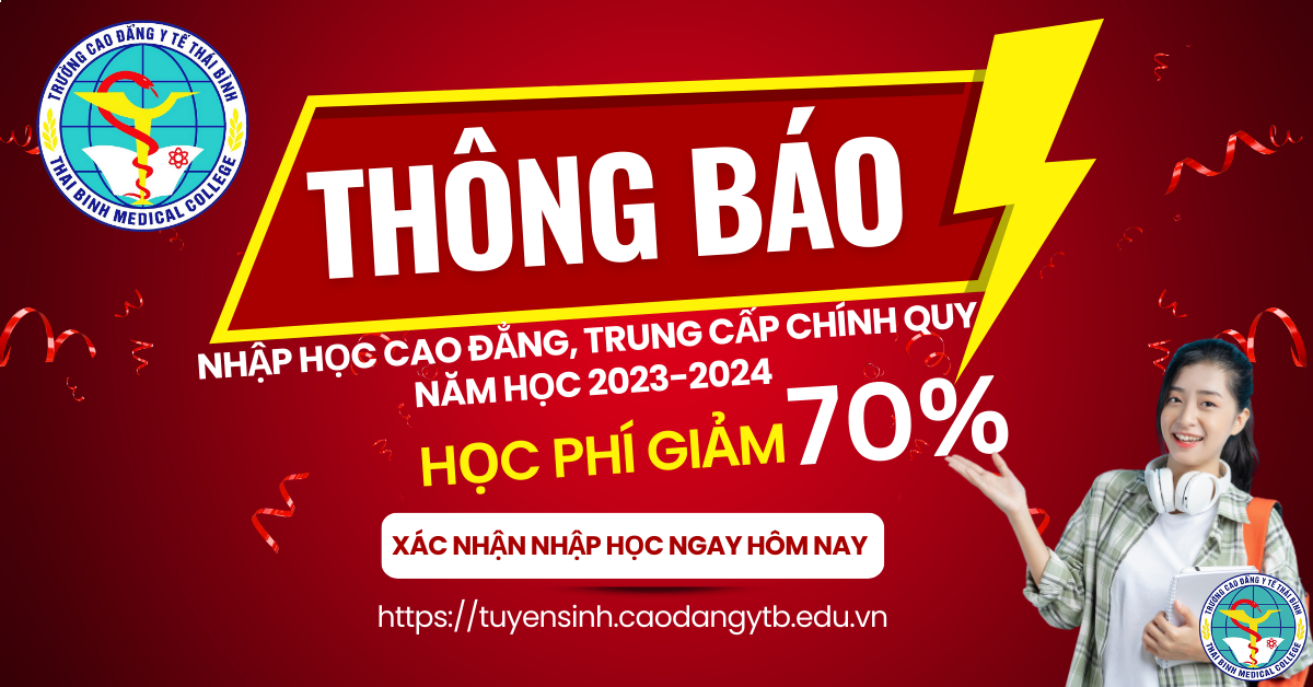 Thông báo trúng tuyển và nhập học cao đẳng, trung cấp chính quy đợt 1 năm 2023